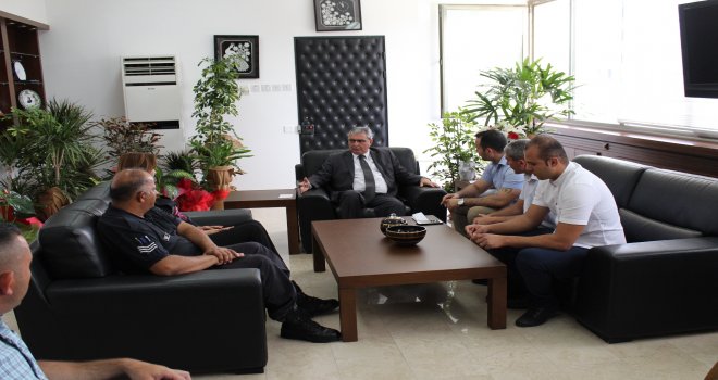 KTAMS heyeti  İçişleri Bakanı  Kutlu EVREN’i ziyaret etti. 