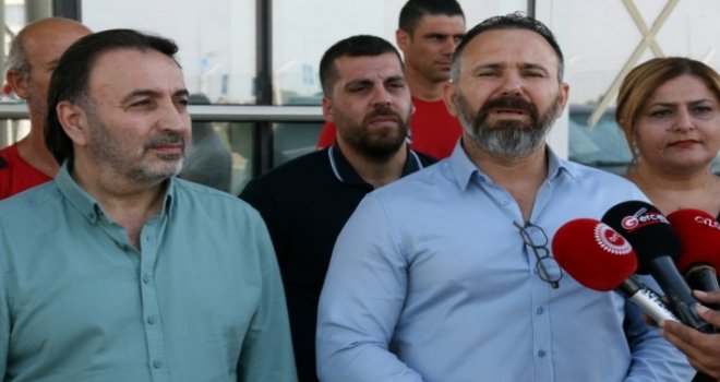 KTAMS ve KAMUSEN, Ercan Sivil Havacılık İtfaiyesindeki eksikliklere dikkat çekmek için uyarı eylemi yaptı
