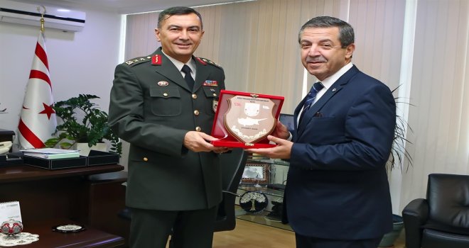 KTBK KOMUTANI TÜMGENERAL YILDIRIM ERTUĞRULOĞLU'NU ZİYARET ETTİ