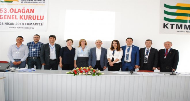 KTMMOB BAŞKANLIĞI'NA SERAN AYSAL SEÇİLDİ.