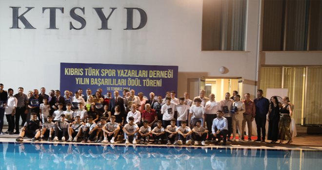 KTSYD Yılın Başarılıları Ödül Töreni dün akşam yapıldı