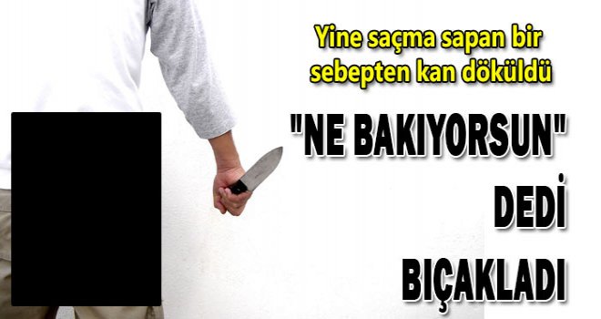 KUMSAL PARKINDA BIÇAKLAMA OLAYI