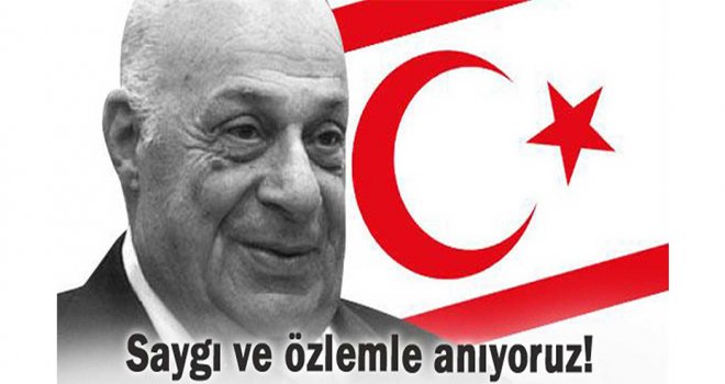 Kurucu Cumhurbaşkanı Denktaş törenlerle anılacak