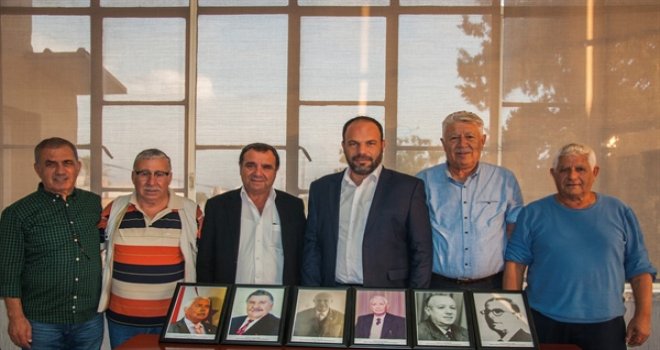 LARNAKALILAR DERNEĞİ’NDEN  SADIKOĞLU’NA ZİYARET