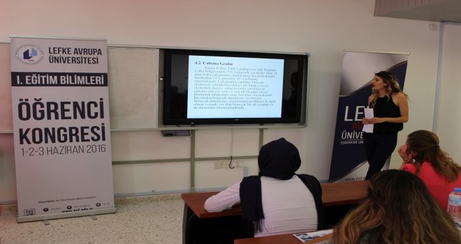 LAÜ 1. Eğitim Bilimleri Öğrenci Kongresi gerçekleşti