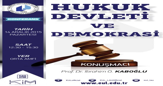 LAÜ’de “Hukuk ve Demokrasi” irdelenecek
