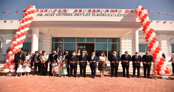 LEFKOŞA DR. SUAT GÜNSEL DEVLET İLKOKULU’NUN TESLİMİ VE AÇILIŞ TÖRENİ GERÇEKLEŞTİRİLDİ