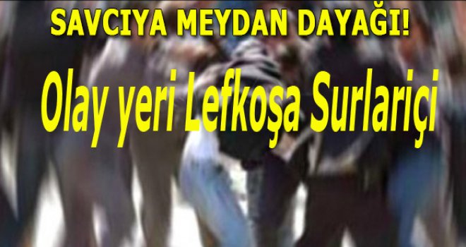 Lefkoşa Surlariçi'nde, gündüz vakti savcı darp edildi..
