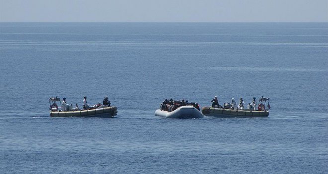 Libya’da 237 kaçak göçmen ölümden kurtarıldı