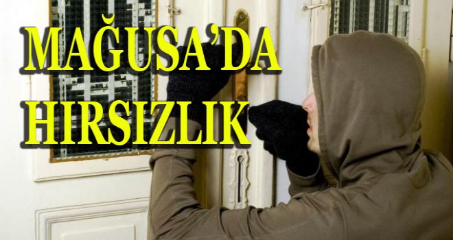 Mağusa’da Para  kasası çalındı