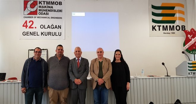 MAKİNE MÜHENDİSLERİ ODASI BAŞKANI AHMET ULUBAY..