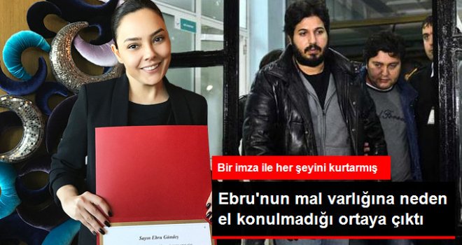 Mal Varlığına El Konulmayan Ebru Gündeş'i Evlilik Sözleşmesi Kurtardı