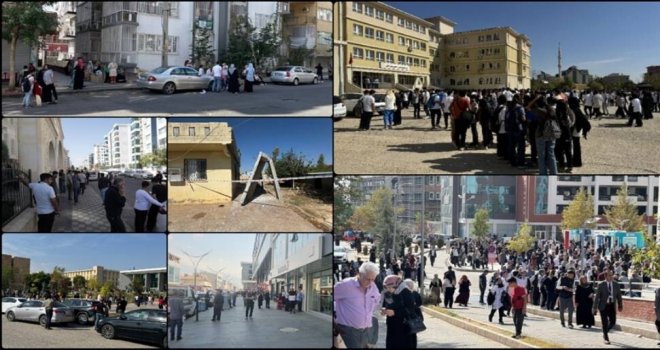 Malatya’daki 5,9 büyüklüğündeki depremde 3 bina hasar aldı