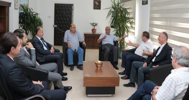 MALİYE BAKANI DENKTAŞ, CASİNO İŞLETMECİLERİ BİRLİĞİ HEYETİ İLE BİR ARAYA GELDİ