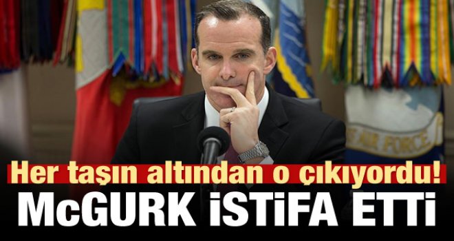 McGurk istifa etti!