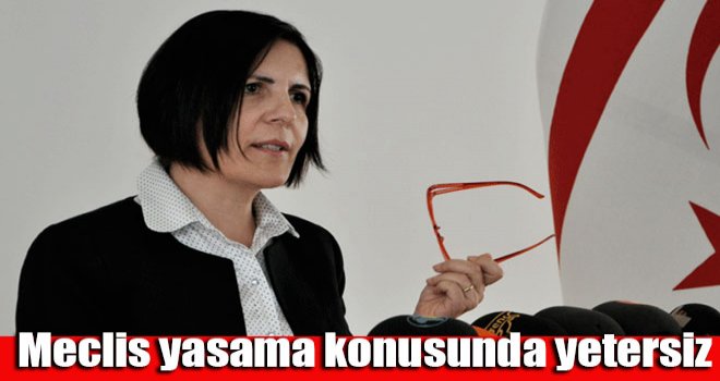 Meclis yasama konusunda yetersiz