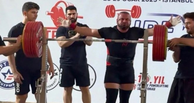Mehmet Ali Deniz’den Türkiye rekoru