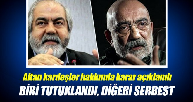 Mehmet Altan tutuklandı