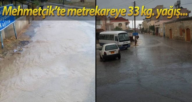 MEHMETÇİK YAĞMUR'DAN NASİBİNİ ALDI