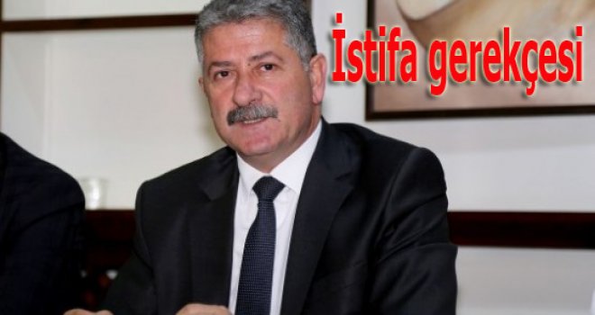 Menteş Gündüz'ün DP'den istifa gerekçesi
