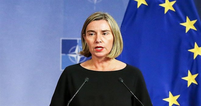 MOGHERINI' TRUMP'IN KARARI DAHA KARANLIK DÖNEMLERE GÖTÜREBİLİR