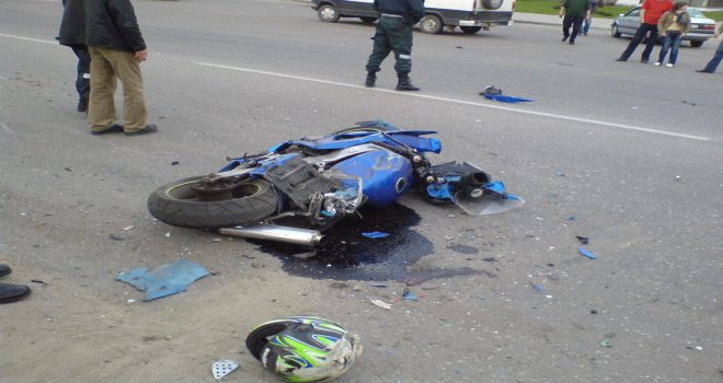 Motor Kazası yine genç bir can aldı