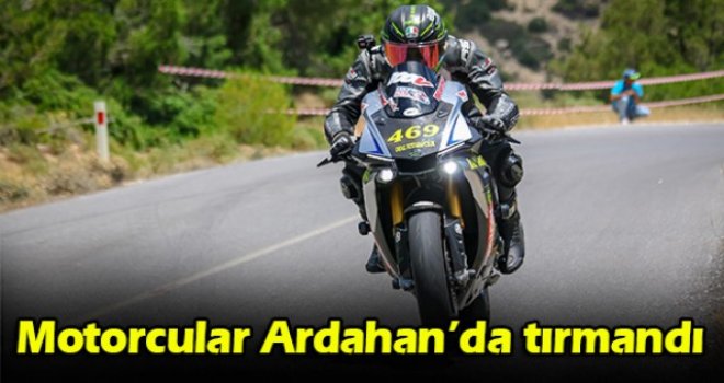 Motorcular Ardahan’da tırmandı