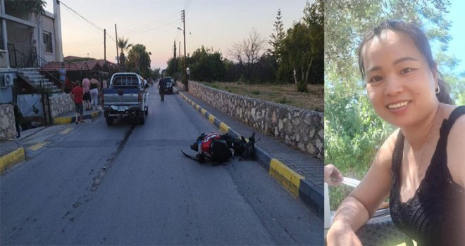 Motosiklet sürücüsü hayatını kaybetti