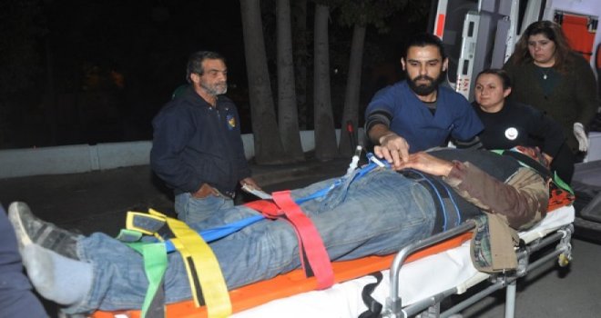 Muhtar Yusuf Galeria'da 7 mt'den düştü