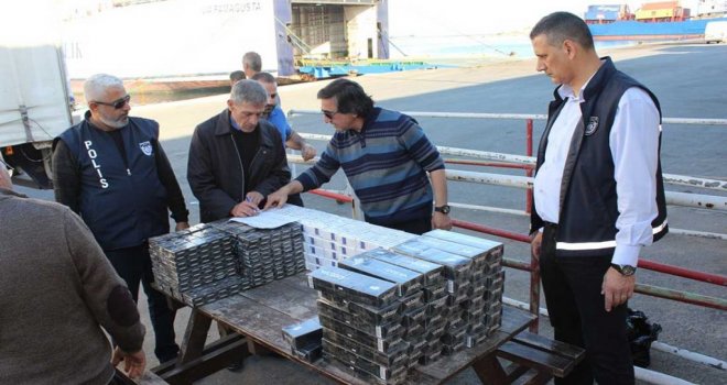 Mülteci ihbarı sigara kaçakçılarını yakalattı