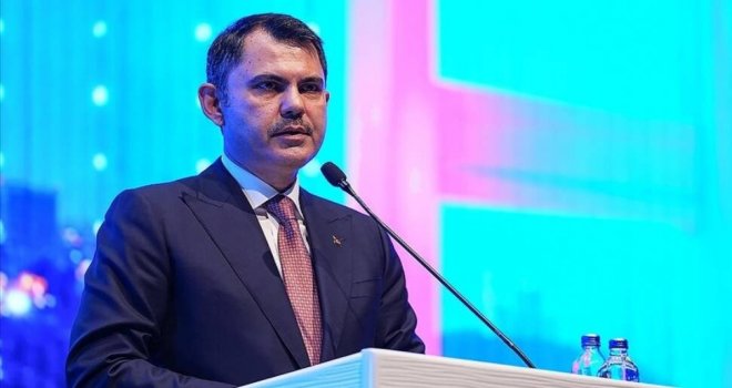 Murat Kurum: Akdeniz Havzası’ndaki Türkiye’de iklim krizi her geçen gün hissediliyor
