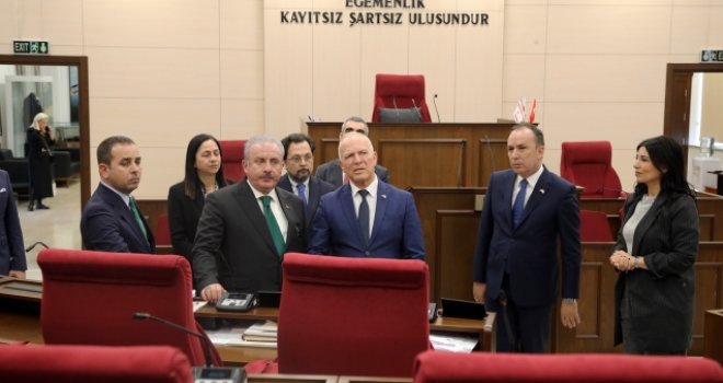 Mustafa Şentop KKTC'de