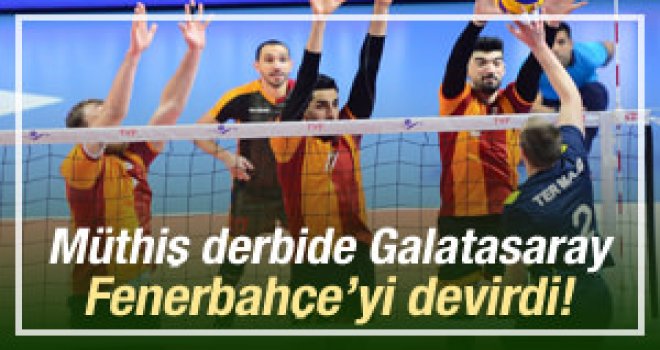 Müthiş derbide G.Saray F.Bahçe'yi devirdi