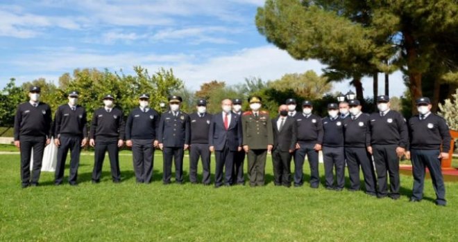 Narkotik polisler Cumhurbaşkanlığı’nda ödüllendirildi