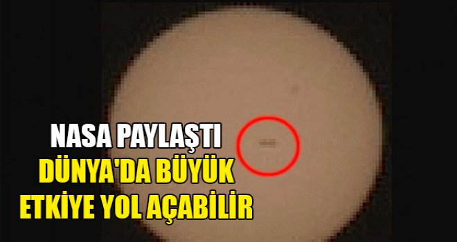 NASA paylaştı: Güneş'te tespit edilen devasa leke Dünya'da büyük etkiye yol açabilir