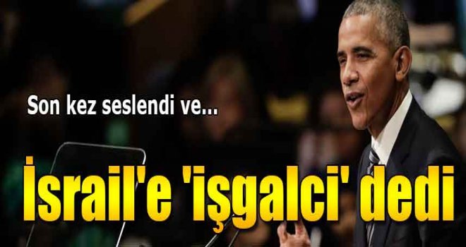 Obama, son kez BM'ye seslendi!