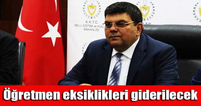 Öğretmen eksiklikleri giderilecek