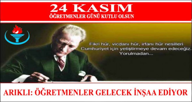 ÖĞRETMENLER GELECEK İNŞAA EDİYOR