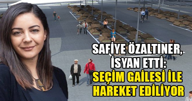 Özaltıner: Toplum yanıltılmaya çalışılıyor