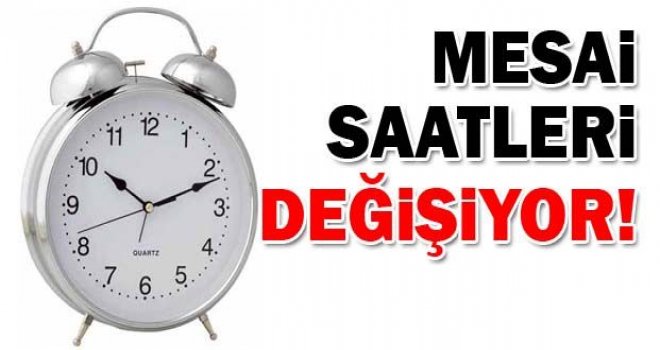 Özel sektörde de çalışma saatleri değişiyor