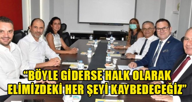 Özersay, Kıbrıs Türk Ticaret Odası’nı ziyaret etti
