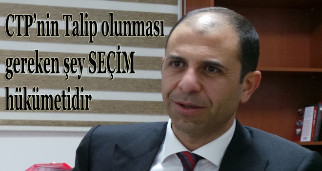 ÖZERSAY'DAN CTP'YE ELEŞTİRİ