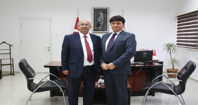 ÖZYİĞİT, KKTC BAVYERA FAHRİ KÜLTÜR ATAŞESİ HİLMİ’Yİ KABUL ETTİ