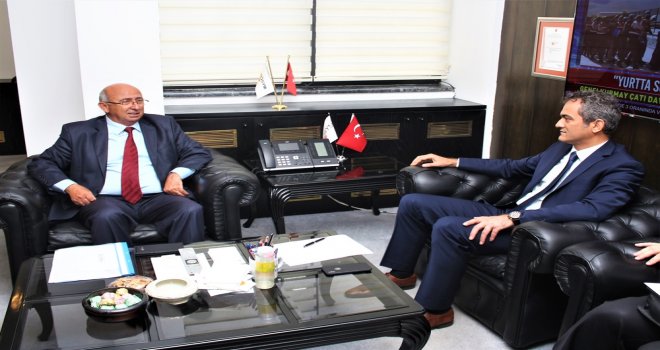 ÖZYİĞİT ÖSYM BAŞKANI ÖZER İLE GÖRÜŞTÜ..