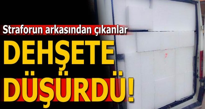 Patlayıcı yüklü minibüsten dehşete düşüren fotoğraflar!