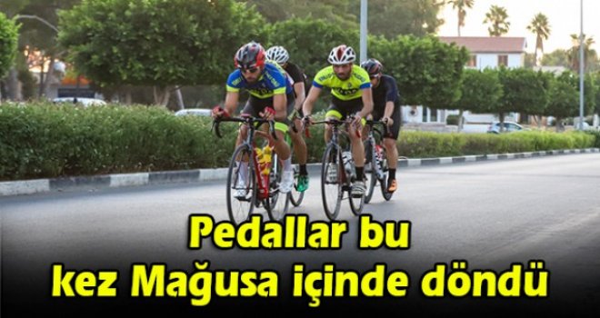 Pedallar bu kez Mağusa içinde döndü