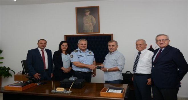 PGM Trafik Bölüm Müdürlüğü’ne 10 adet alkol metre cihazı bağışında bulunuldu