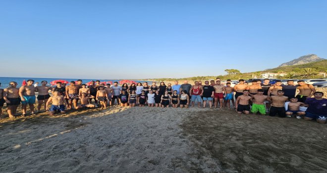 Plaj güreşinde açılış Lapta’dan