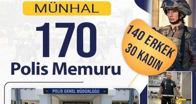 Polis kadroları için başvurular başladı: 170 yeni alım yapılacak