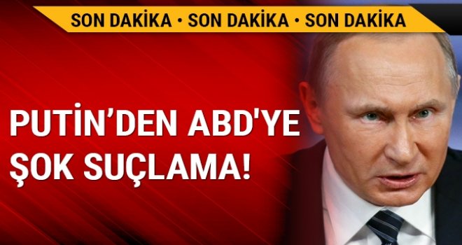 Putin ABD'yi elindeki kimyasalları imha etmemekle suçladı